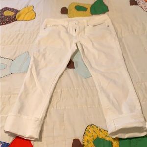 Girls Guess white jeans size 12